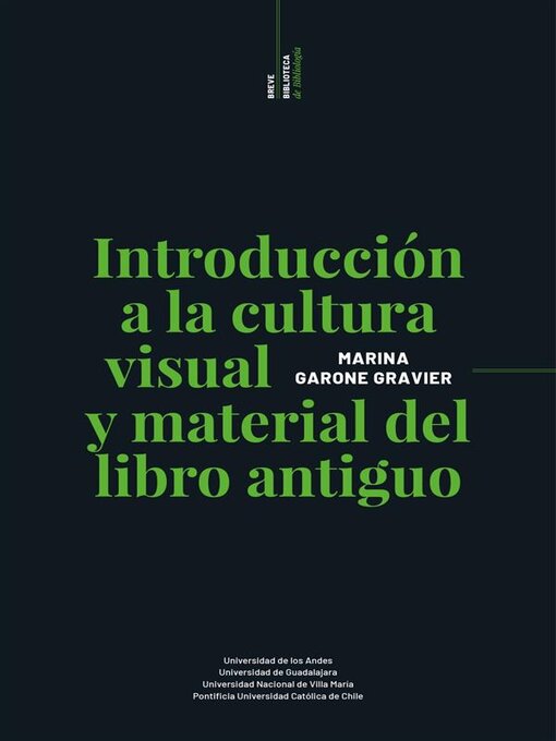 Title details for Introducción a la cultura visual y material del libro antiguo by Marina Gravier Garone - Available